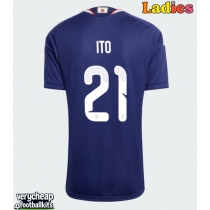 Japan Hiroki Ito #21 Replica Home Shirt Ladies World Cup 2026 Short Sleeve